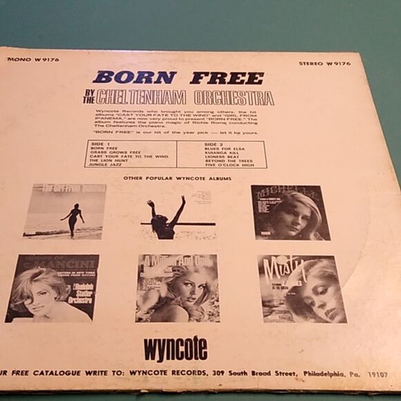 Born Free Vinyl Record - Picture 3 of 8